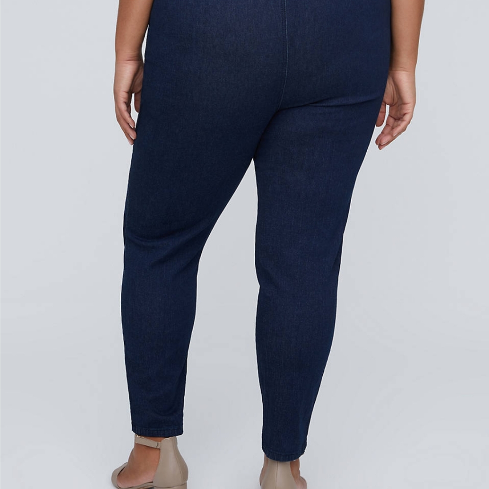 Catherines flat front essential pants.Slim leg - Picture 3 of 16